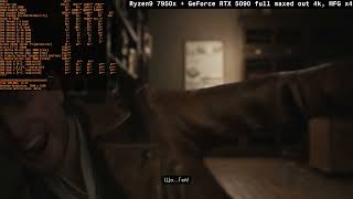 Ryzen9 7950x + GeForce RTX 5090 | The Sinking City 2 DEMO full maxed out 4k, MFG x4