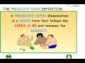 Predicate Nouns and Their Functions