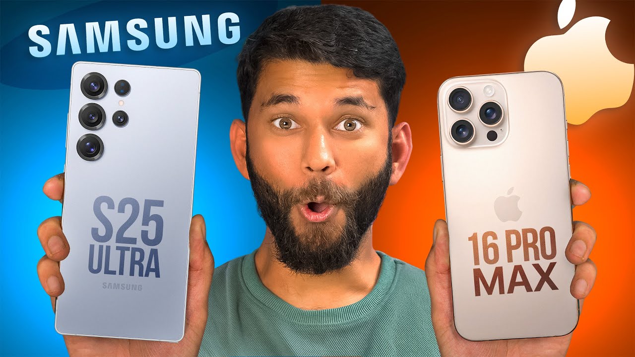 S25 Ultra vs iPhone 16 Pro Max - SHOCKING Winner!