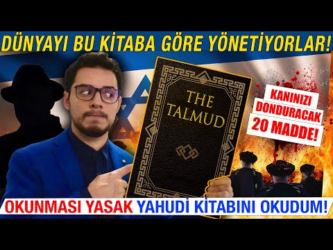 Yasaklı Yahudi “TALMUD“ Kitabını Okudum! 20 MADDE: Dünyayı Nasıl Yönettiklerini Anlayacaksın...