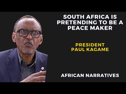 South Africa Is Pretending To Be A Peacemaker In Eastern Congo | President Paul Kagame