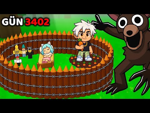 En Güvenli AFK Üssünü İNŞA ETTİK 🔦 ORMANDA 99 GECE HAYATTA KALDIM 😎 ROBLOX 99 NIGHTS IN FOREST 🌲
