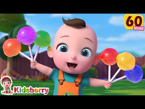 🎨 🌈 Color Songs for Kids 🌈 🎨 | Learn Colors Compilation | Nursery Rhymes & Baby Songs - Kidsberry