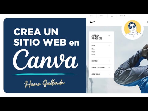 Cómo crear un sitio web en CANVA #canva