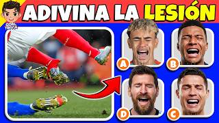 Adivina la Lesión😭¡Adivina los momentos más desgarradores del fútbol! Ronaldo, Messi, Neymar, Mbappe