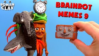 Making Brainrot Boss and Ti Ti Ti Sahur 🤯 Brainrot memes with Clay