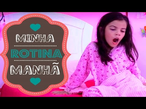 MINHA ROTINA DA MANHÃ NO FERIADO