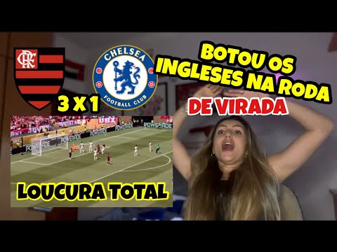 REACT- VIRADA SURREAL! FLAMENGO 3 X 1 CHELSEA NO MUNDIAL DE CLUBES