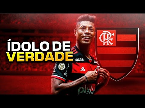 Bruno Henrique entra na galeria dos imortais do Flamengo