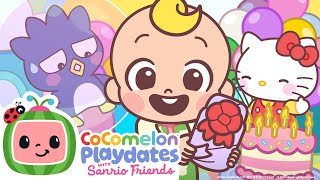 Happy Birthday JJ! 🎂 Celebrate with Sanrio Friends | NEW 🎈 CoComelon Playdates