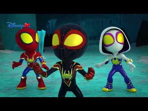 🧊 Antarktyczni odkrywcy | Spidey i super-kumple | Disney Junior Polska
