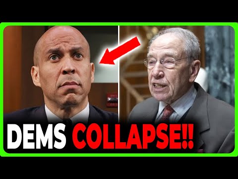Democrats WALK OUT EXPOSED – Hawley & Grassley DESTROY Cory Booker in Senate Showdown That STUNS DC!