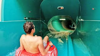 Riding the New Kongo Water Slide at Aquapark Polkowice