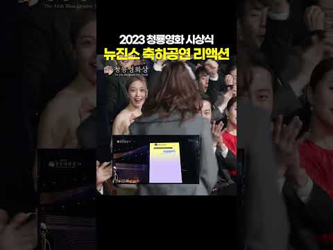 2023 청룡영화상 버니즈 리액션