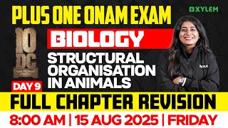 Plus One Biology | Structural Organisation  In Animals - Full Chapter Revision | Xylem Plus One