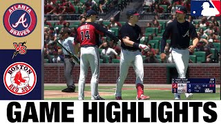 Braves vs. Red Sox Game Highlights (2/25/23) | MLB Highlights | MLB The Show 23