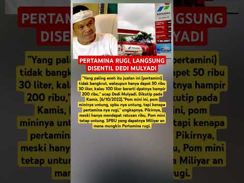 DEDI MULYADI SENTIL PERTAMINA