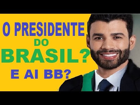 GUSTTAVO LIMA DE EMBAIXADOR A PRESIDENTE DO BRASIL, UM NOME NO TOPO VAI NOS COLOCAR NO TOPO? FALA BB