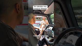 İzin almadan araç camlarını silmeyin ￼
