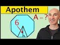 Triangle and Octagon Area Concepts