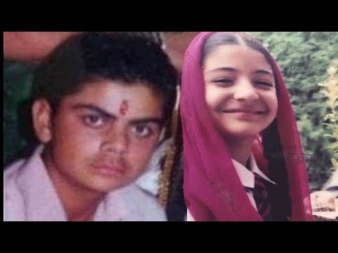 जब हम बच्चे थे - विराट कोहली - अनुष्का शर्मा | Virat Kohli - Anushka Sharma Unseen Childhood Pics