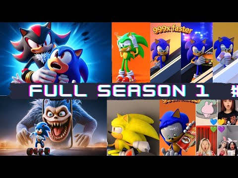 Sonic TikTok Full Season Compilation #1 #funnyshorts #sonic