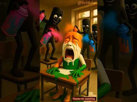 Thung Thung Thung Sahur got bully at his school #shorts #tungtungtungsahur #brainrot #cartoon #viral