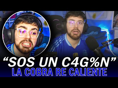 VIEWER INSULTÓ a LA COBRA y ESTE LE DIJO DE TODO