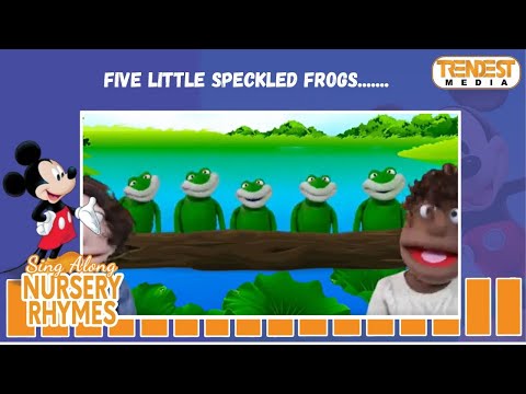 Five Little Speckled Frogs | Fun Nursery Rhyme for Kids! 🐸🎶 | Nursery Rhymes 6