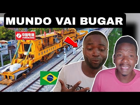 Nova Mega Ferrovia do Brasil Vai assustar os Países Ricos kkkk😂😂