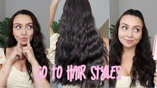 My Go To Hair Styles *NEW HAIR*