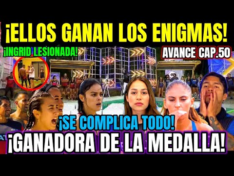 Exatlón México 💥 ELLOS GANAN LOS ENIGMAS ✅ GANADORA DE LA MEDALLA FEMENIL REVELADA! #exatlón