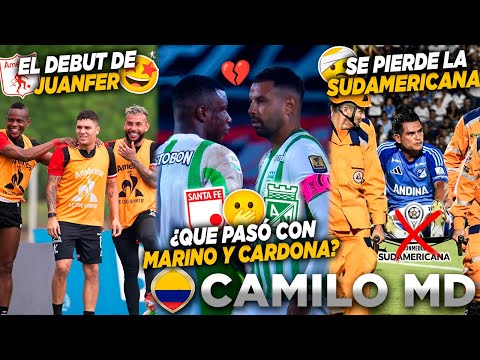 🔥DEBUTÓ JUANFER EN AMÉRICA ¿SIN HINCHAS?😱QUÉ PASO CON MARINO Y CARDONA🤔MACKA SIN SUDAMERICANA🤕