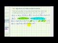 Polynomial Functions and Their Properties
