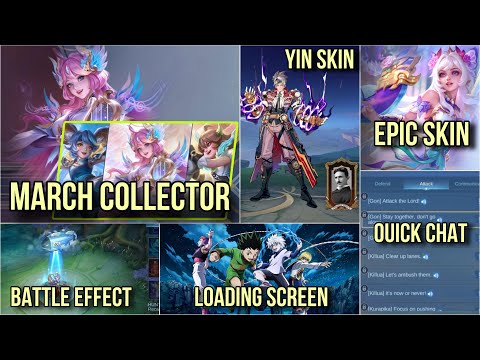 ပြန်လာမဲ့ Collector Skin Delay ဖြစ်သွားတဲ့ Skinများ Battle Effect ပုံစံများနှင့် Skinအသစ်Updateများ🤩