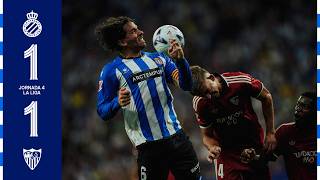 ⚽ RESUM J4 Espanyol 1-1 Sevilla #LaLigaHighlights