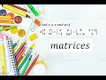 Matrix Equations and Variable Solutions