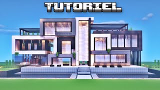 VILLA MODERNE GÉANTE - TUTO MINECRAFT