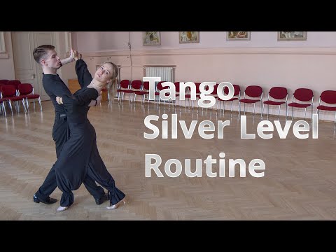 Tango Silver Level Choreography | Back Open Promenade, Brush Tap