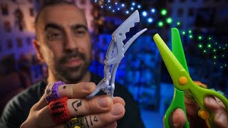 ASMR Energy cutting ✂️  Releasing the stress of people who judge your music taste 🎵