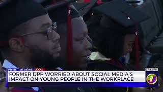 YouTube video thumbnail: Former DPP Worried About Social Media’s Impact On Young People In The Workplace