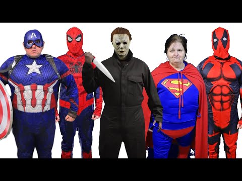 Superheroes vs Michael Myers