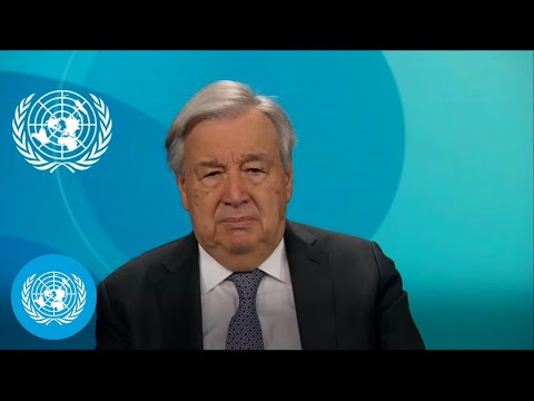 YouTube video thumbnail:  World Press Freedom Day 2026 - UN Chief's Message