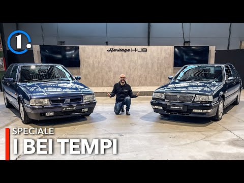 Fiat CROMA 2.0 i.e. e Lancia THEMA V6 🇮🇹 Ammiraglie ITALIANE dove siete finite?