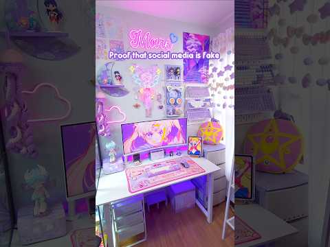 Proof that social media is not equal to real life #shorts #gamingsetup
