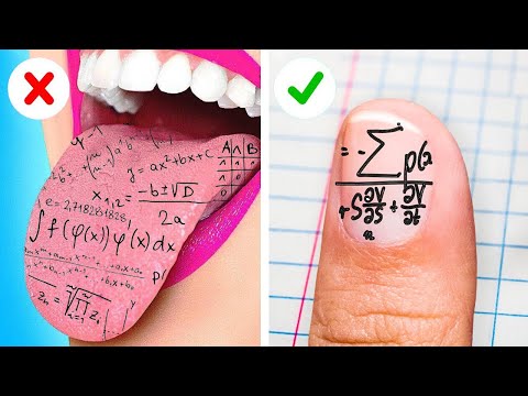 DIY SCHOO HACKS || Food Pranks DIYs And Challenges By 123 GO!GOLD