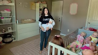 TOUR DEL CUARTO DE EN SUEÑOS DE MIS 21 BEBÉ REALISTAS