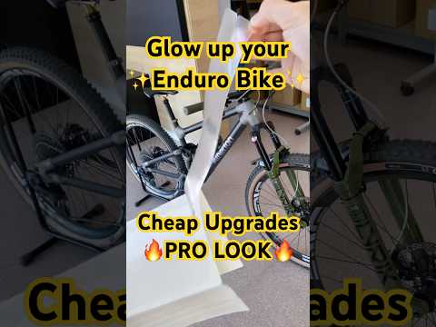 ✨Cheap Ways to Glow up your Bike🔥 #allmountainstyle #enduro
