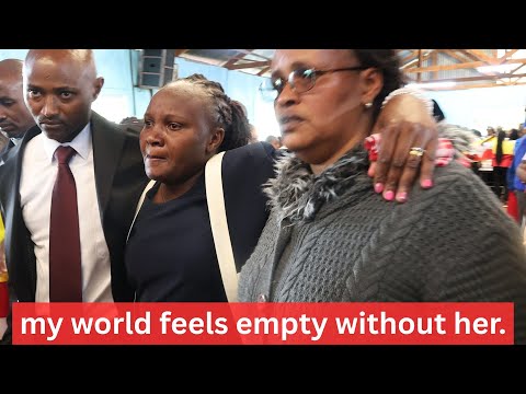 BRIDGIT'S MUM IN TEARS AS SHE NARRATES THE LIFE OF HER DAUGHTER.