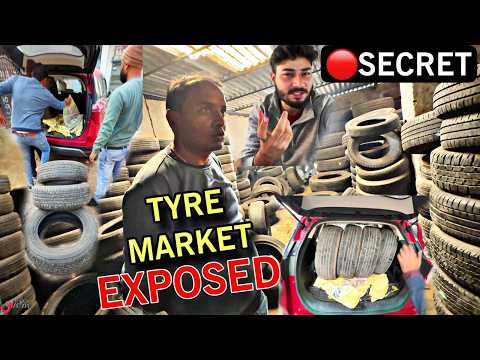 Karol Bagh - Car TYRE MARKET का असली सच ❌ Paisa बर्बाद मत करो  🙏🏼